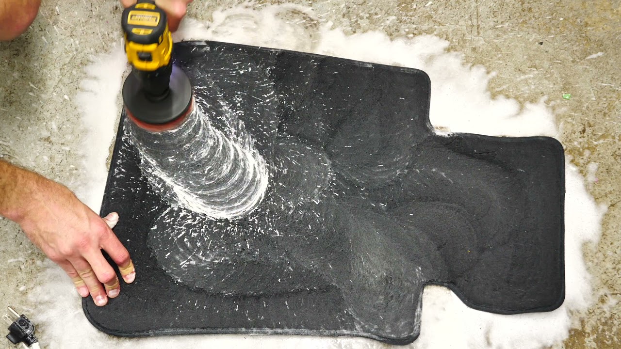 Satisfying Carpet Extraction Cleaning  || Car Detailing