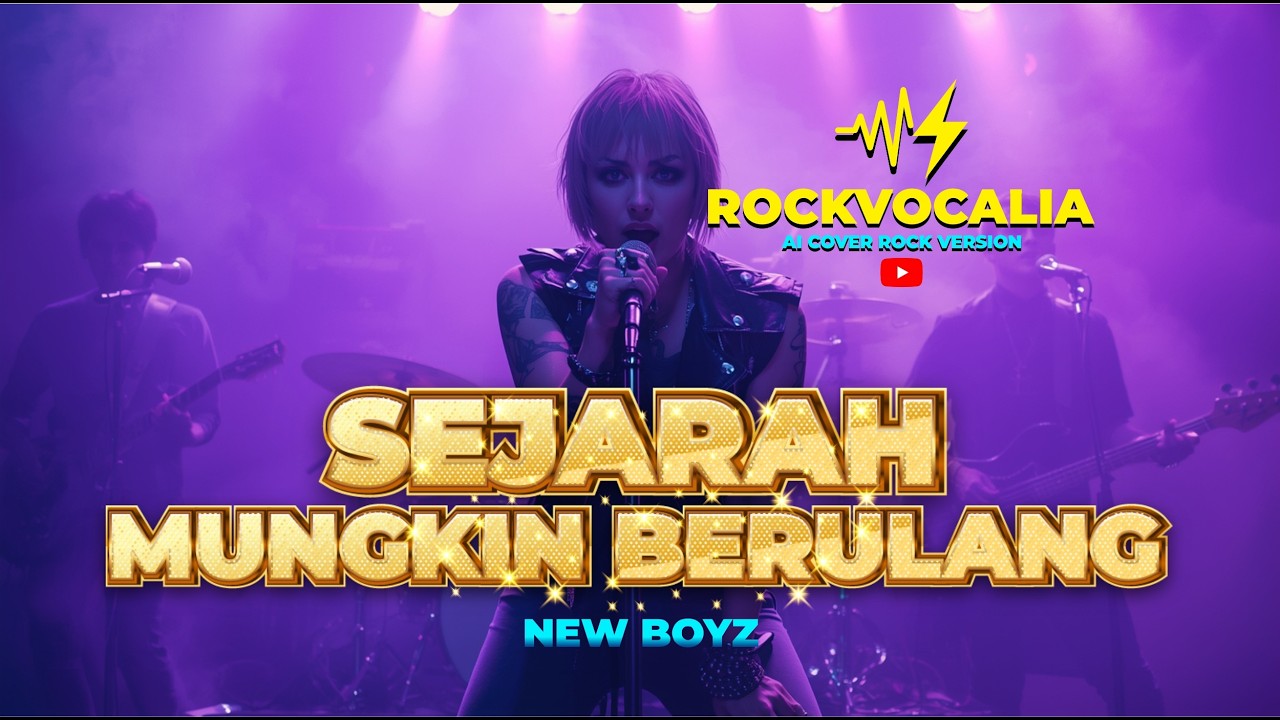 Sejarah Mungkin Berulang - New Boyz | AI Cover Rock Version by RockVocalia