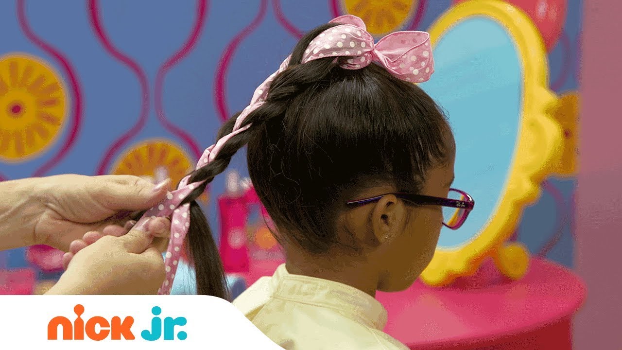 How to Create an Adorable Ponytail Tutorial 🎀 | Sunny Day’s Style Files | Nick Jr.