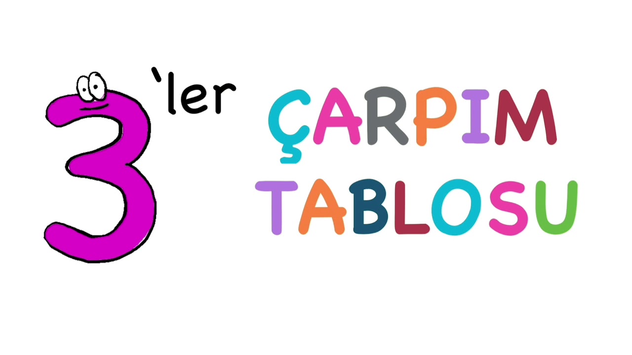 3’ler ÇARPIM TABLOSU - 10 TEKRAR