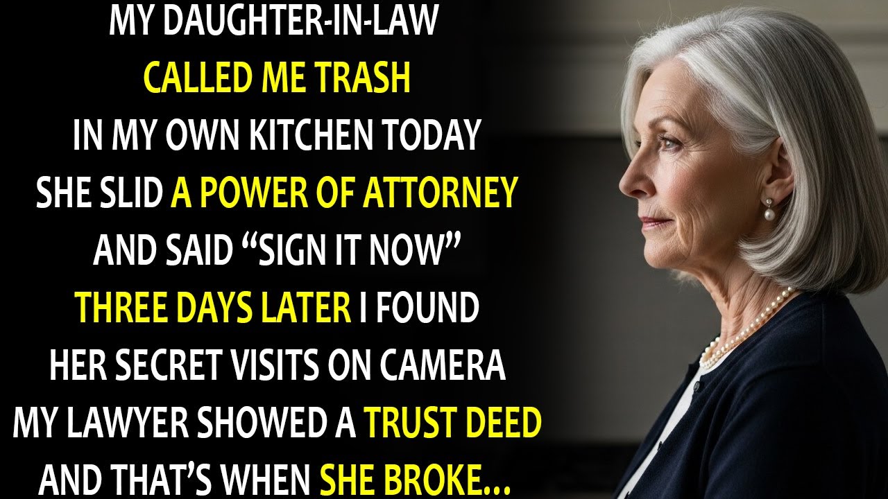 My Daughter-in-Law Labeled Me “Trash” — Hours Later, She Learned Who Owned Everything | Her Stories