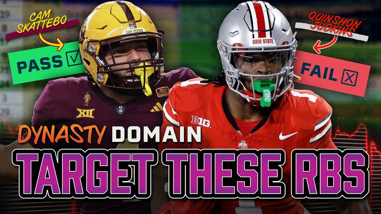 This Stat Tells Us Which RBs To Target In Dynasty Rookie Drafts