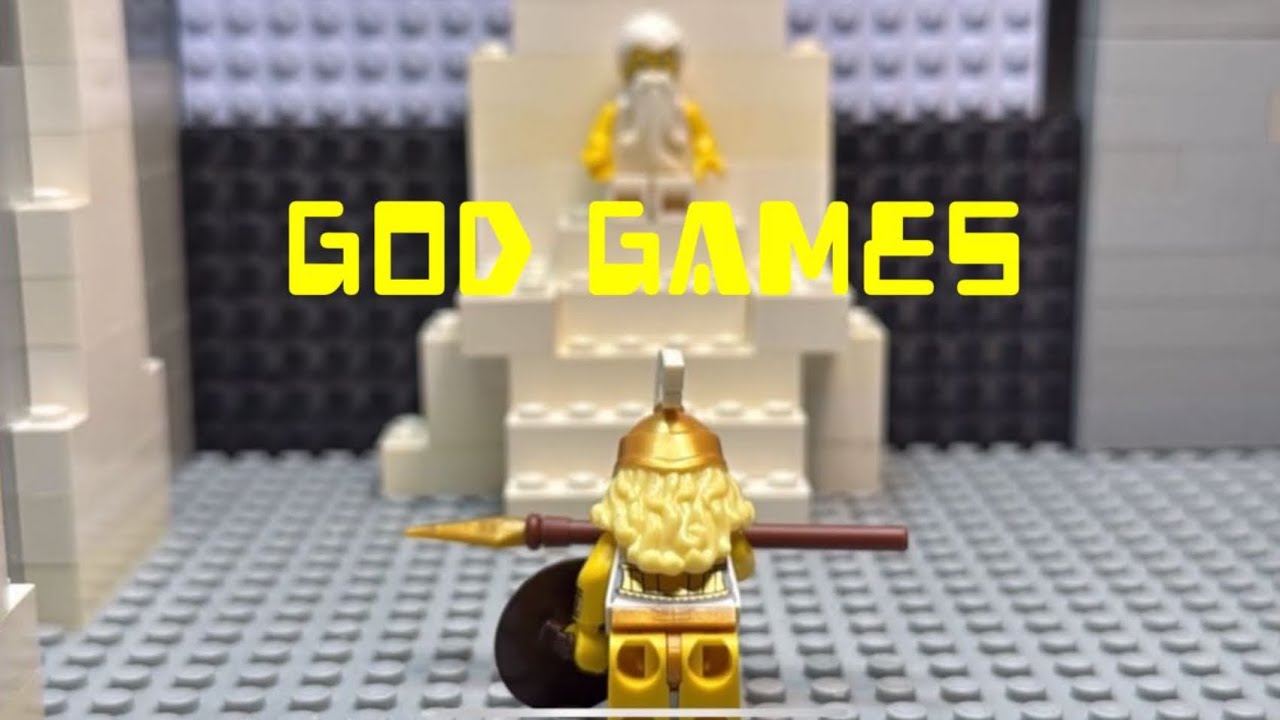 GOD GAMES (EPIC the musical) LEGO stop motion
