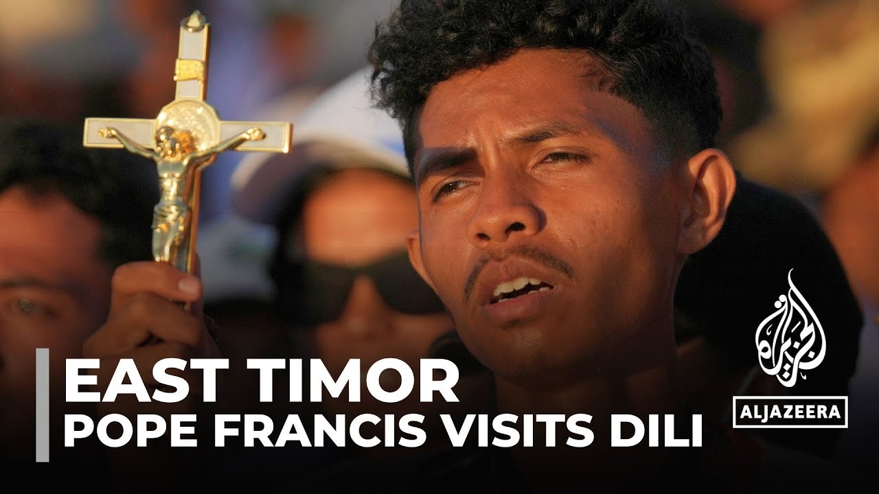 East Timor's first papal visit: Head of the Roman Catholic Church makes history