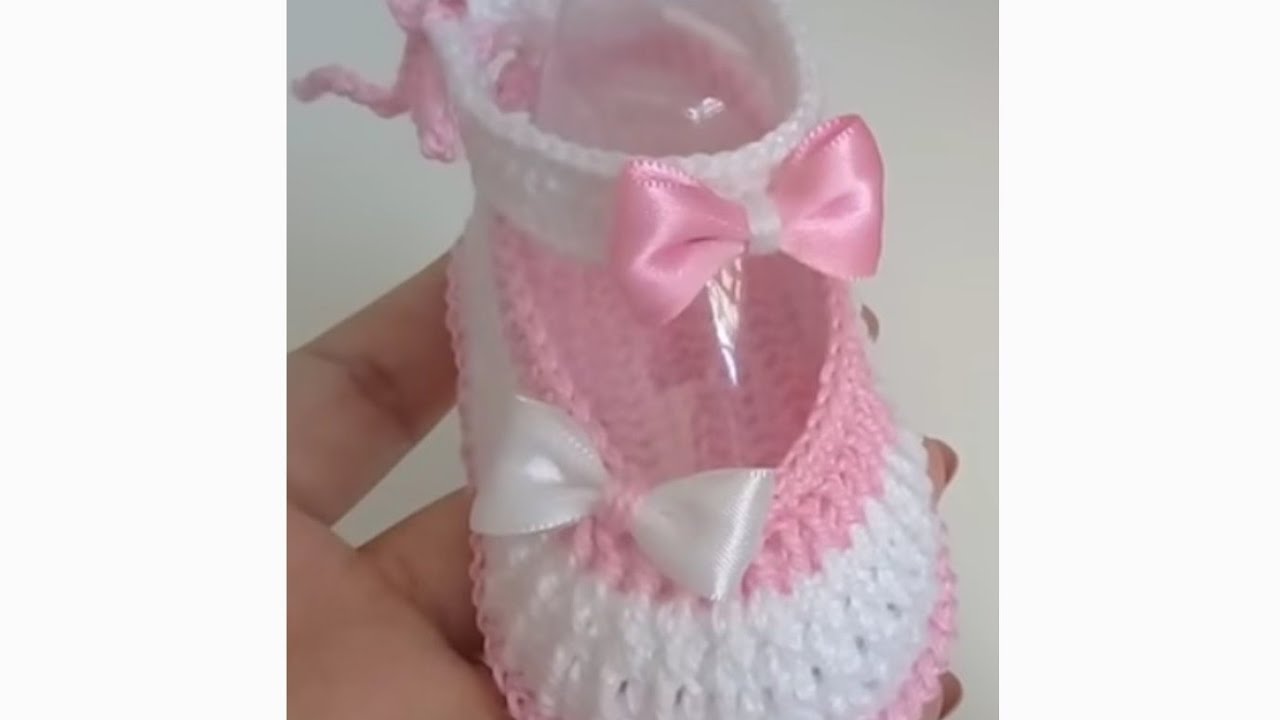 how to make crochet baby booties