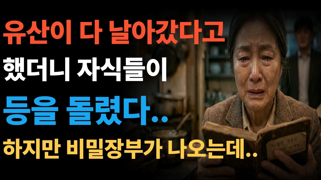 욕쟁이 할머니의 비밀 장부