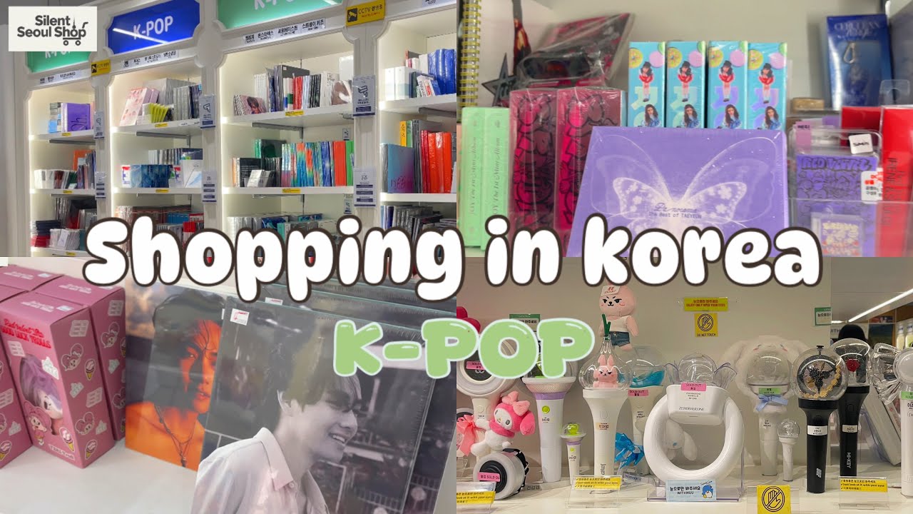 K-pop Merch Shopping Spree in Korea! 💸 BTS, Stray Kids, NewJeans