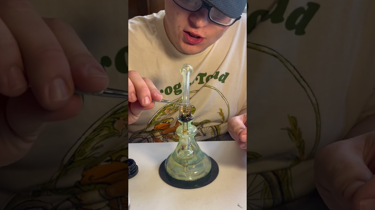 Just Dabbin Dad doin dabs yk? #710 #rosin #hash #wax #glassart #functionalart #motivational #420