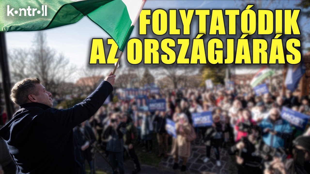 ÉLŐ: Magyar Péter Törökszentmiklóson