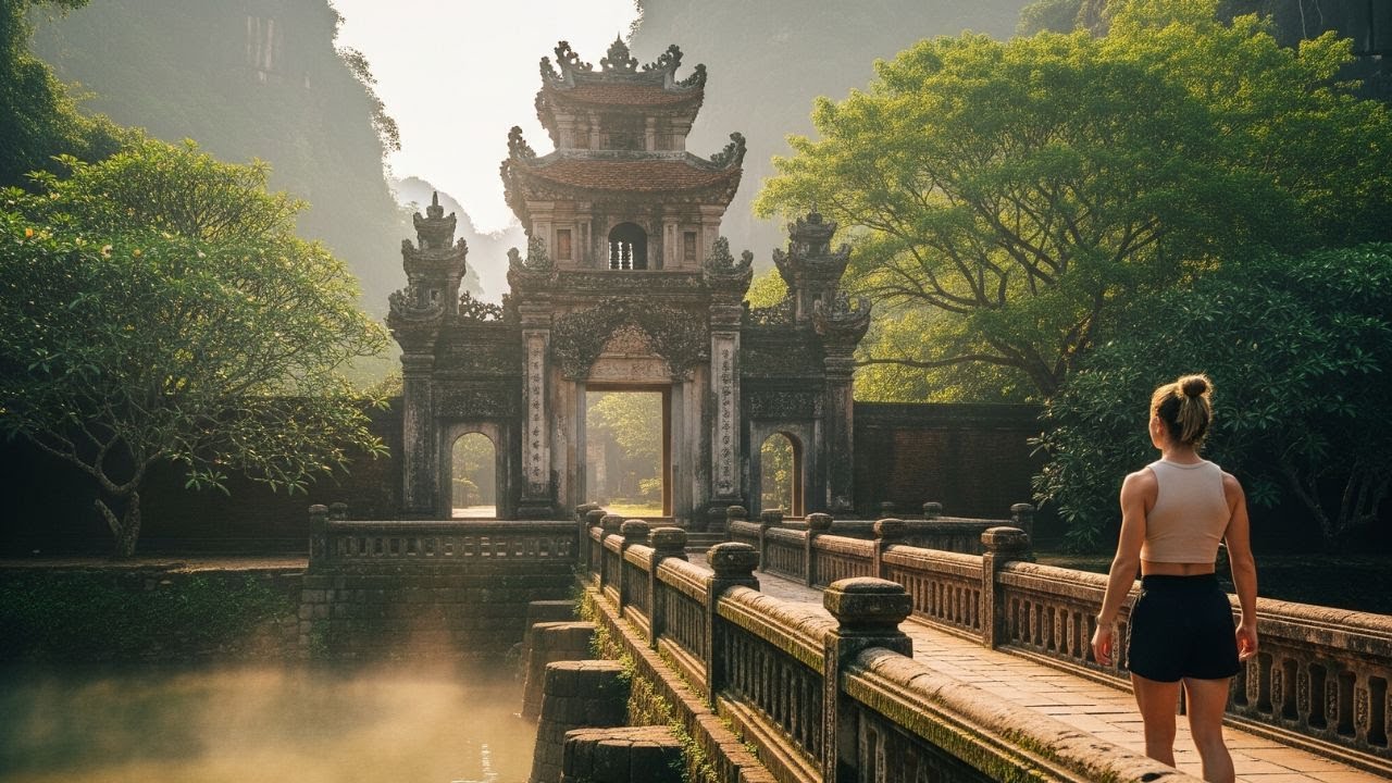 🇻🇳 Vietnam 4K: Walking Through Vietnam's FIRST Capital - Hoa Lư, Ninh Binh | A Silent Walking Tour
