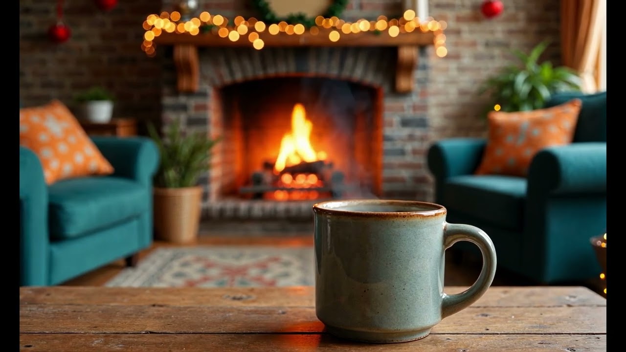 🔥 12 Hours Cozy Fireplace with Crackling Sounds for Sleep, Study, and Relaxation (4K HD)