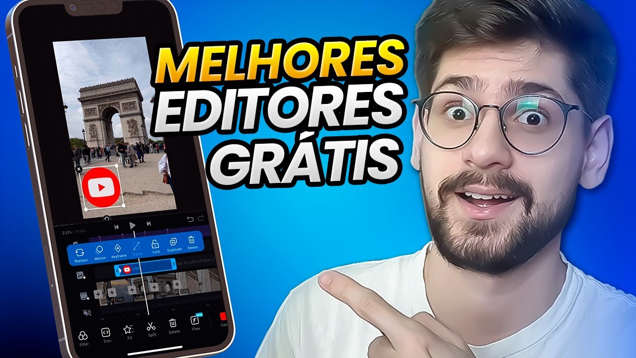 Melhores EDITORES de vídeo para celular