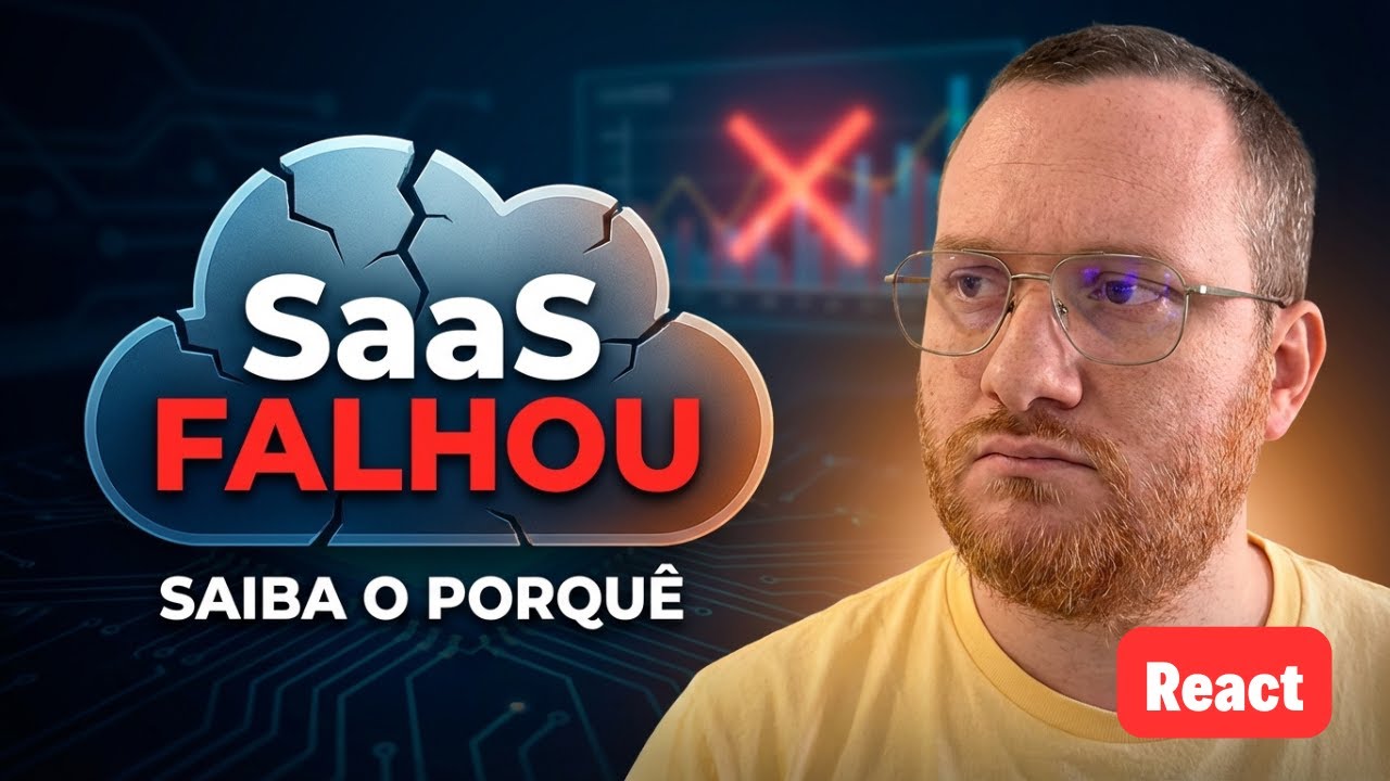 SaaS falhou - porque? React