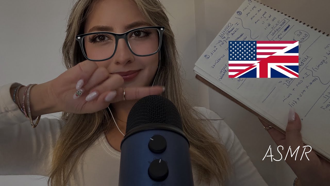 ASMR | 25 Dakikada Sana İngilizce &Ouml;ğretiyorum🤫 