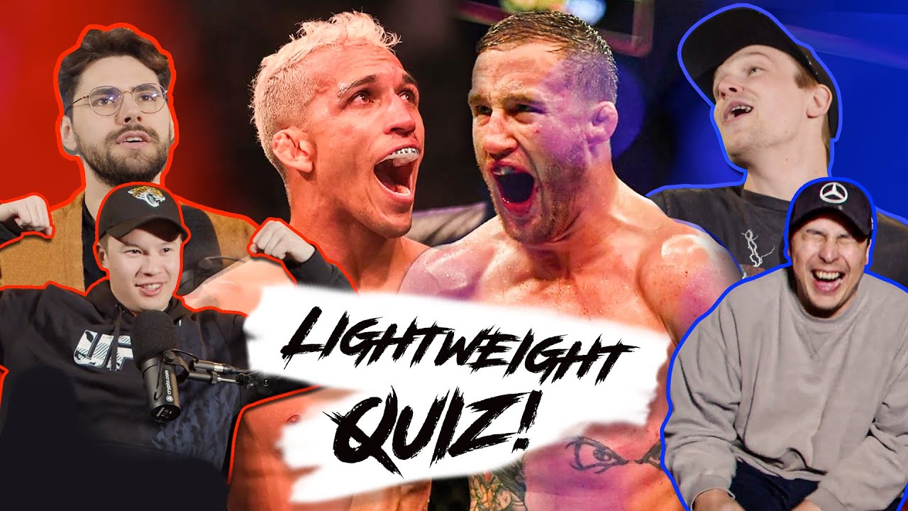 How Well Do YOU Know The UFC Lightweight Division? Casual & Hardcores Quiz