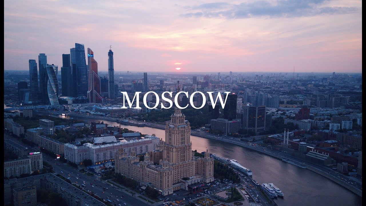 MOSCOW AERIAL DRONE 4K. МОСКВА АЭРОСЪЕМКА