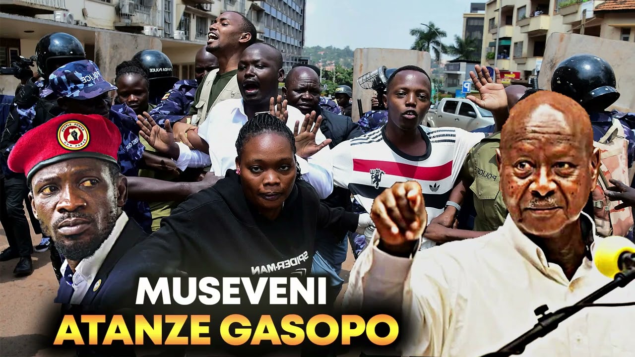 Museveni afashe abanya Kenya baribinjiye UG baje gutegura imyigaragambyo,bobi wine