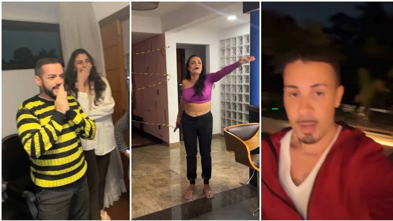 🔴 CARLINHOS MAIA PEGA BIANCA NICOLE E ENÉIAS NO FLAGRA