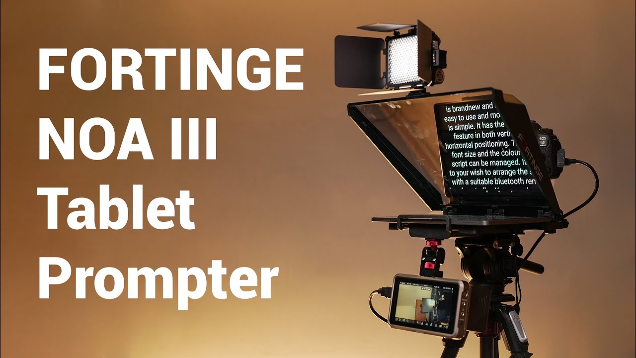 Fortinge NOA III Tablet Prompter İnceleme