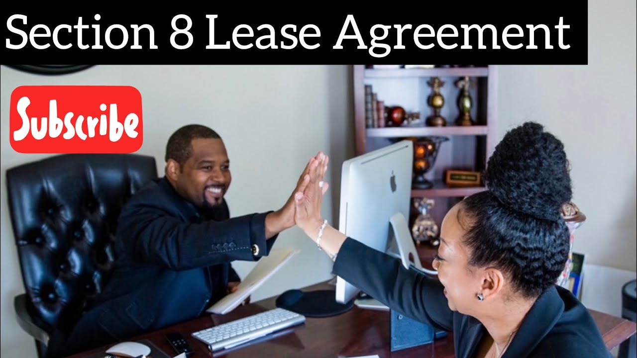 Landlord Tenant Lease Agreement|Section 8 edition