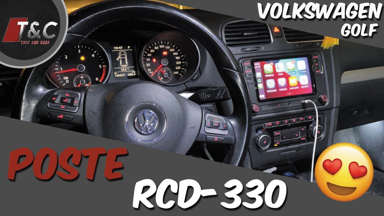 [ TUTO ] Comment installer le poste RCD-330/360 CarPlay rapidement (Véhicule Volkswagen et Seat)