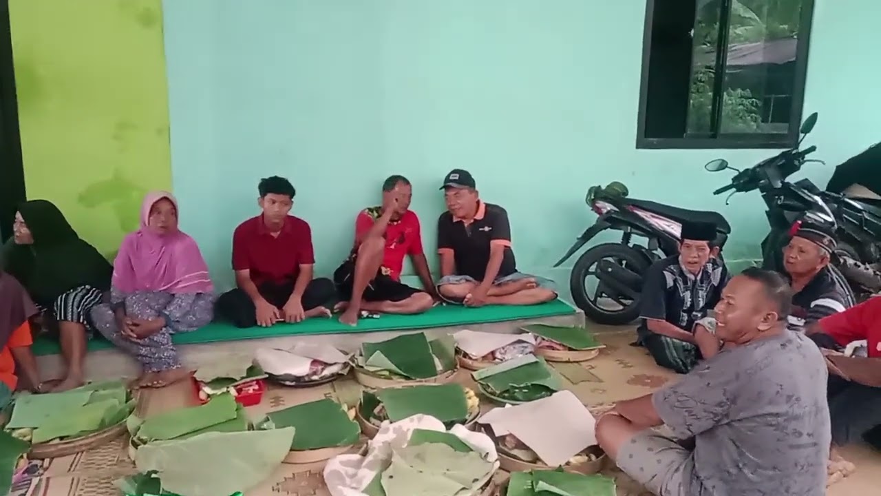Kebersamaan sodagohan warga dukuh geneng wonotolo