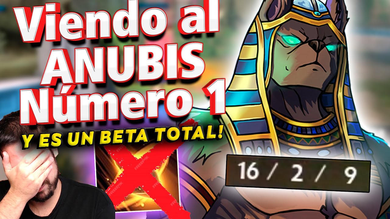 REACCIONANDO al MEJOR ANUBIS de SMITE (Sonido Arreglado)