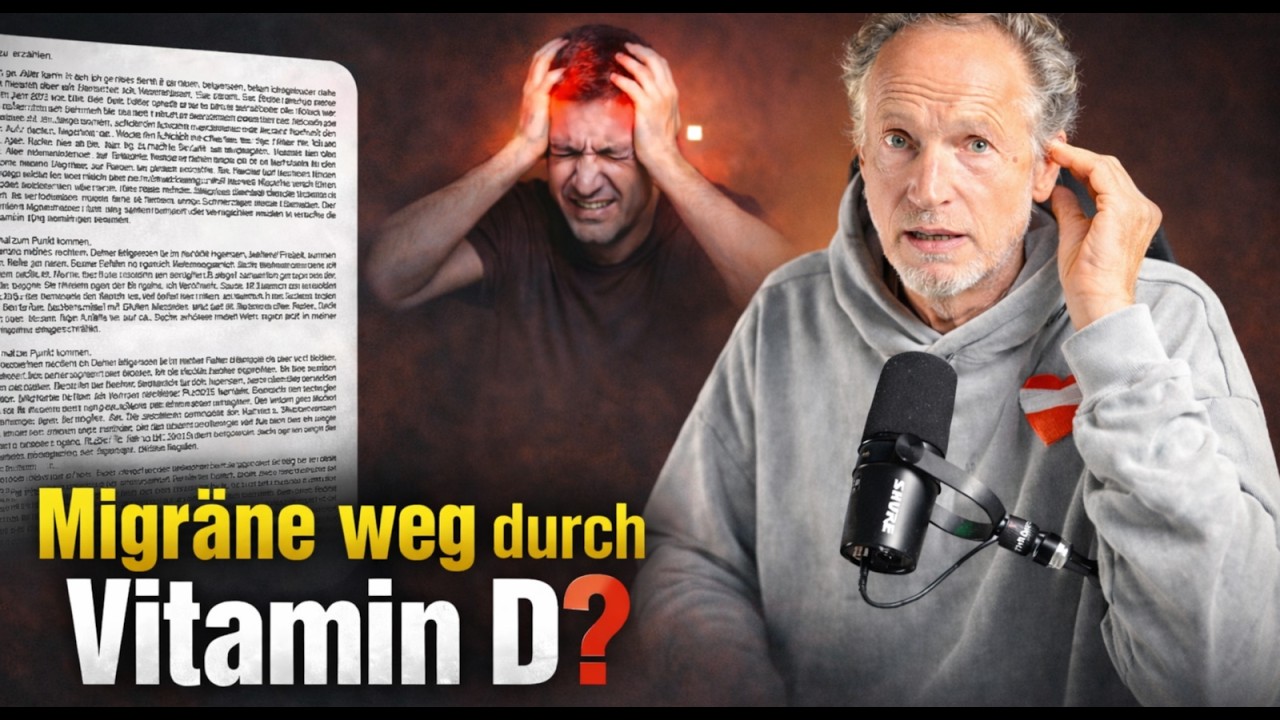 50 Migr&auml;neanf&auml;lle pro Jahr &ndash; verschwunden durch Vitamin D (sein Brief hat mich sprachlos gemacht)
