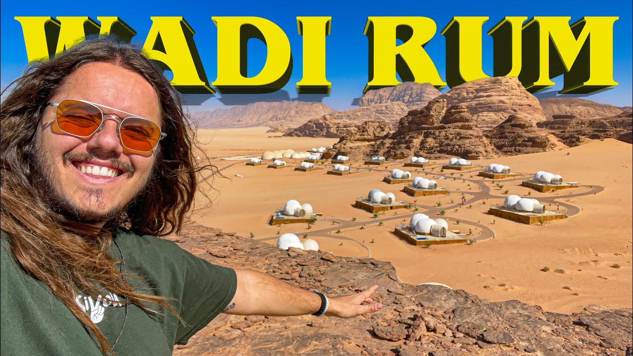 è come dormire su MARTE 🇯🇴 Bubble Hotel nel deserto!