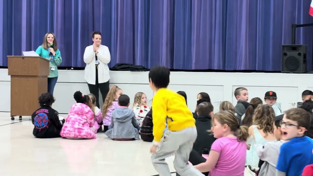 Aaron’s award assembly 