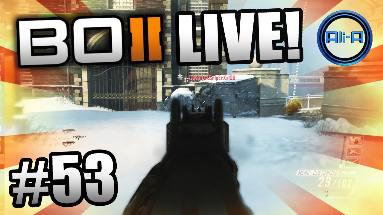 «Сними это с меня!» — BO2 LIVE с Ali-A #53 — многопользовательский игровой процесс Black Ops 2