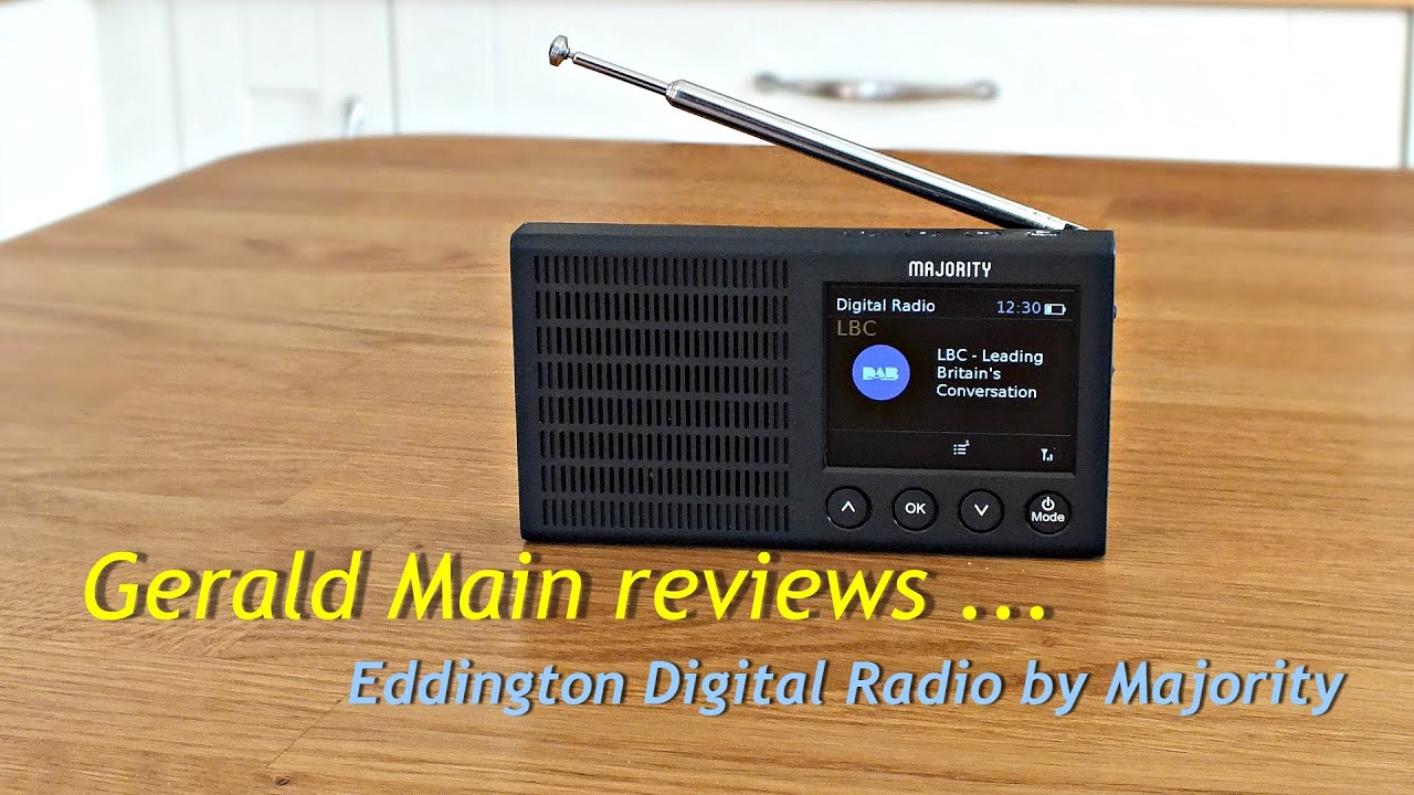 Eddington Portable Digital Radio by Majority - Review by Gerald Main