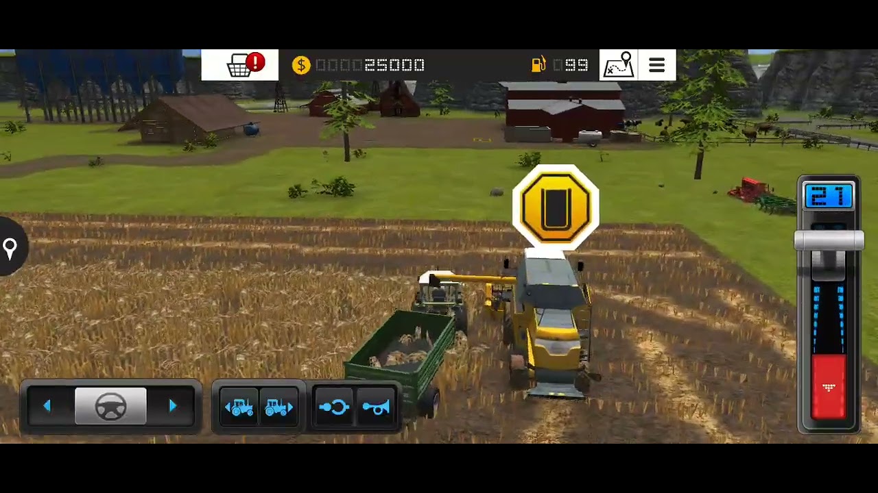 Farming simulator 16 gameplay 