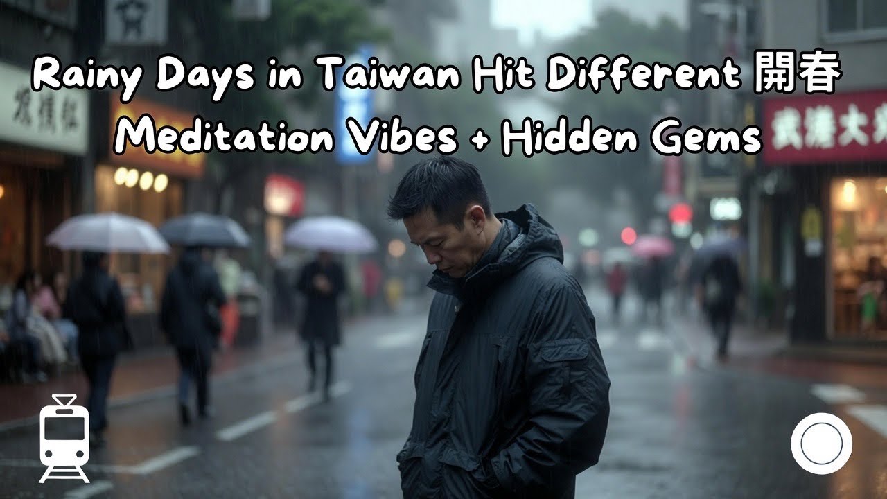 Rainy Days in Taiwan Hit Different ☔ | Meditation Vibes, Hidden Gems & Why I Stay | Expat Life 2026