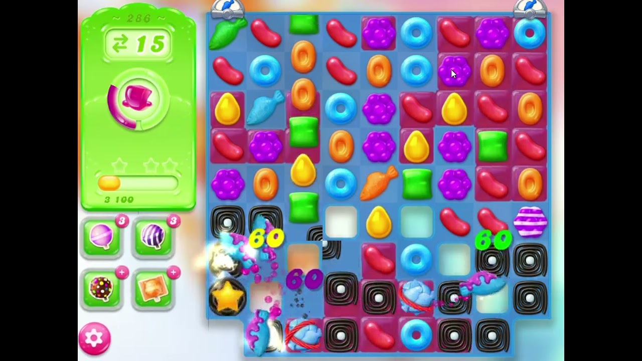 candy crush jelly saga level 286
