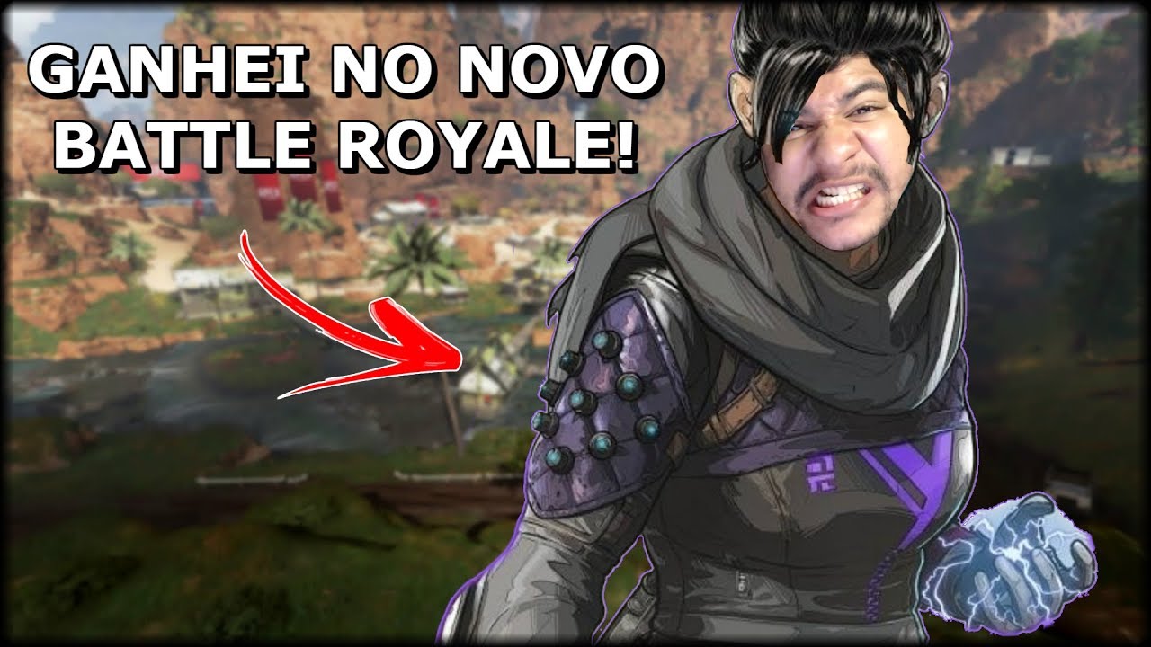 O MELHOR NOVO BATTLE ROYALE + VITÓRIA - Apex Legends