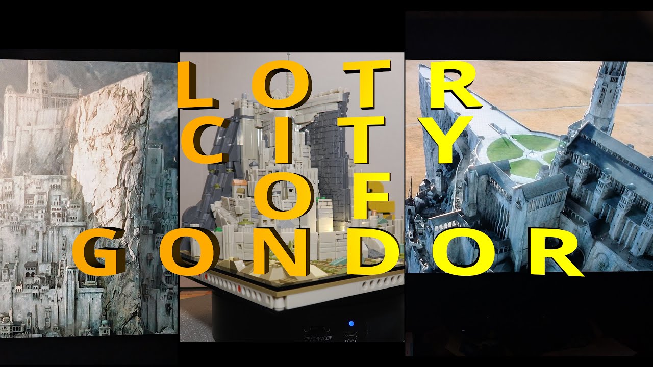 TEMU'S BEST CITY OF GONDOR FROM LOTR