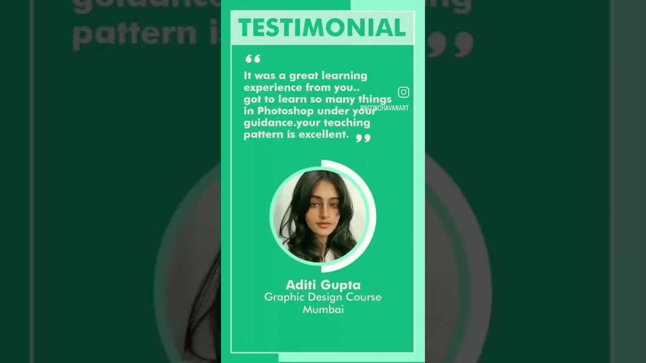 student feedback about online class #animation #motiongraphics #design #aftereffects