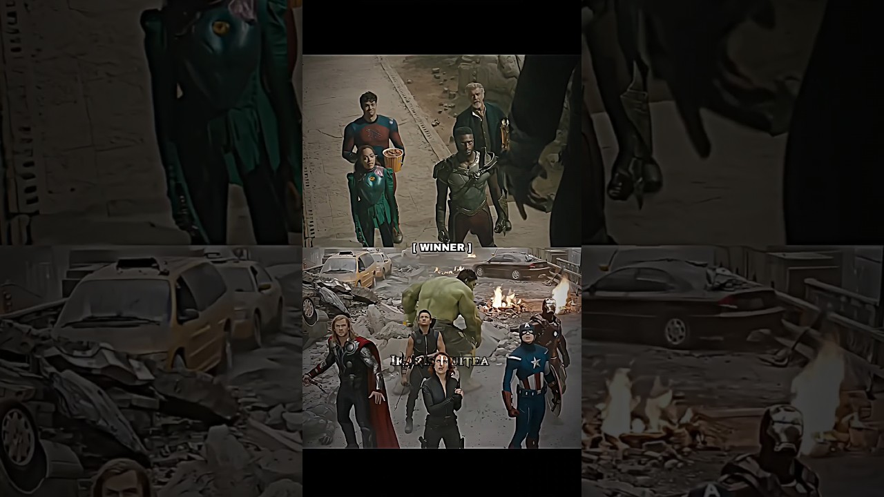 The Avengers vs Justice Society #shorts