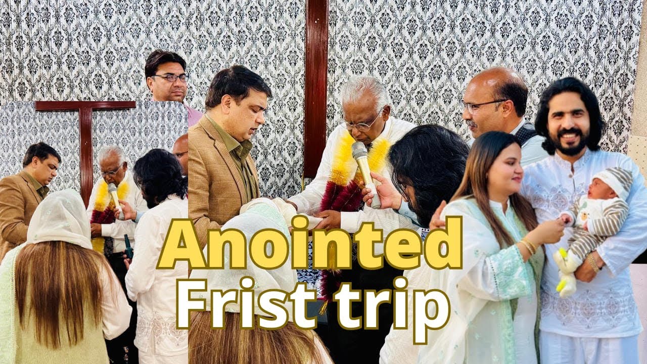 First Vlog With My Baby Boy 👶 | First Trip & Anointed by Oil ✝️