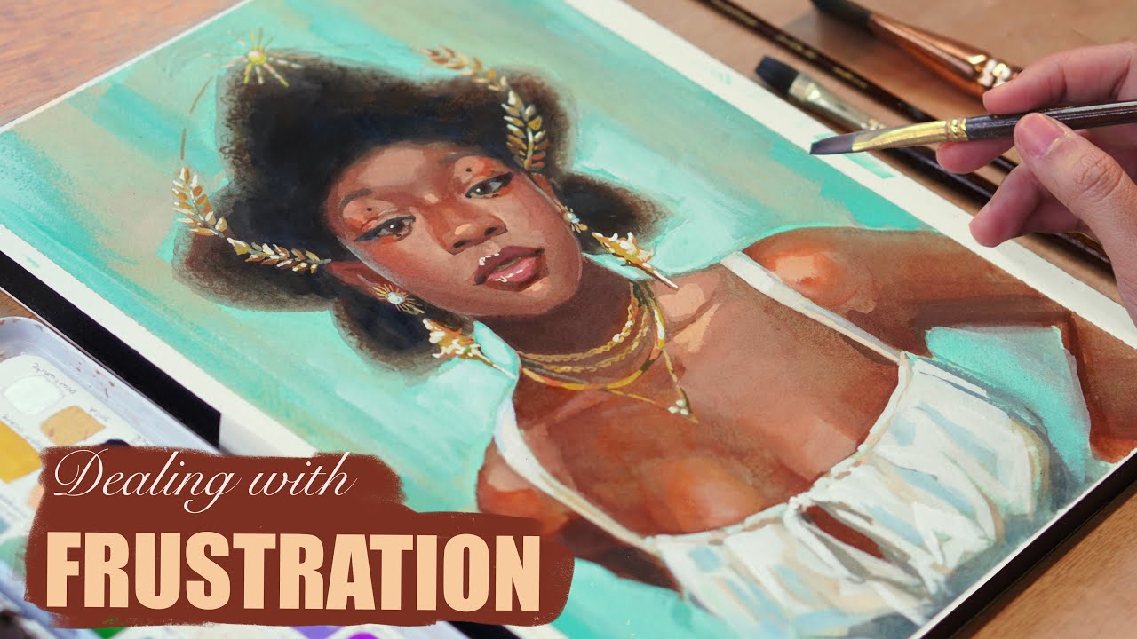 Paint with me using Gouache 🎨