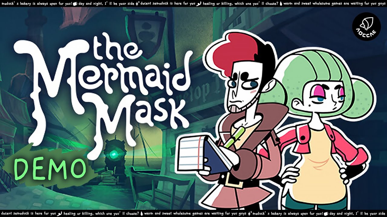 🌙심해 잠수함 밀실에서 일어난 살인사건 | The Mermaid Mask 데모(도슨트 ver.)