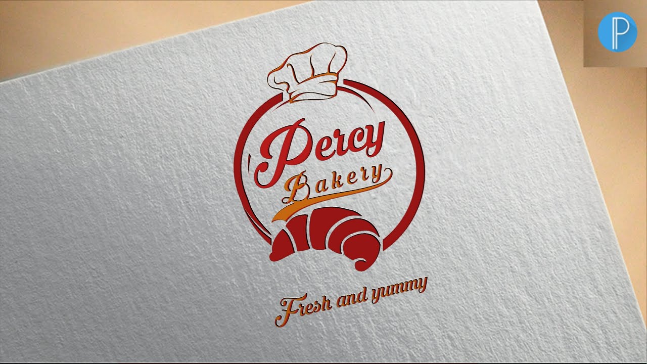 How To Make Bakery Logo Design Using Pixellab - Pixellab Tutorial