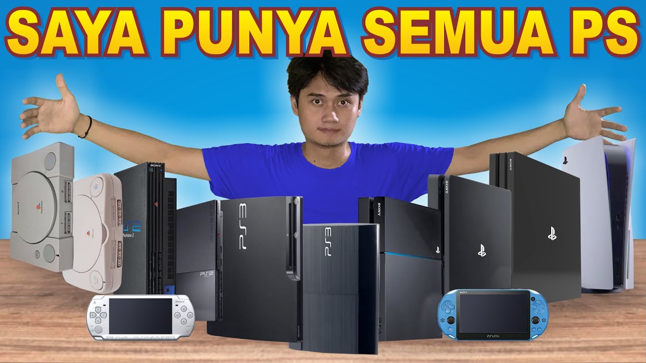 Koleksi Semua Konsol PLAYSTATION Saya di Tahun 2025‼️