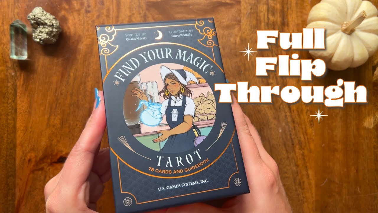 Find Your Magic Tarot 🪄 UNBOXING + FLIP THROUGH