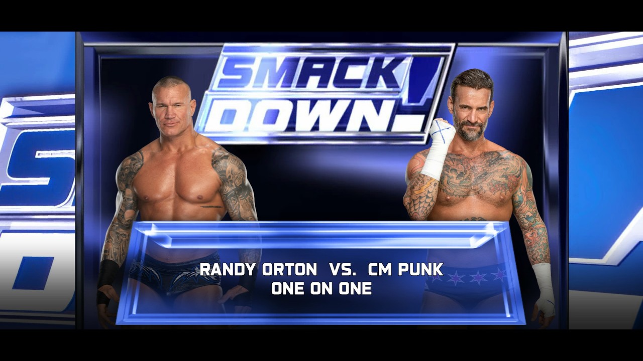 Randy Orton vs CM Punk   Smackdown from Chicago, Illinois