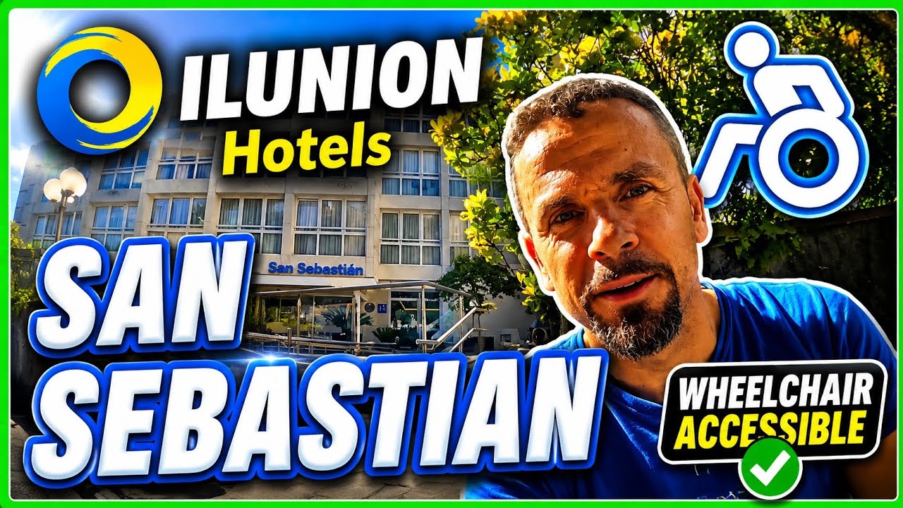 Odkryj dostępność dla w&oacute;zk&oacute;w inwalidzkich w hotelu ILUNION San Sebasti&aacute;n: szczera recenzja 4K!