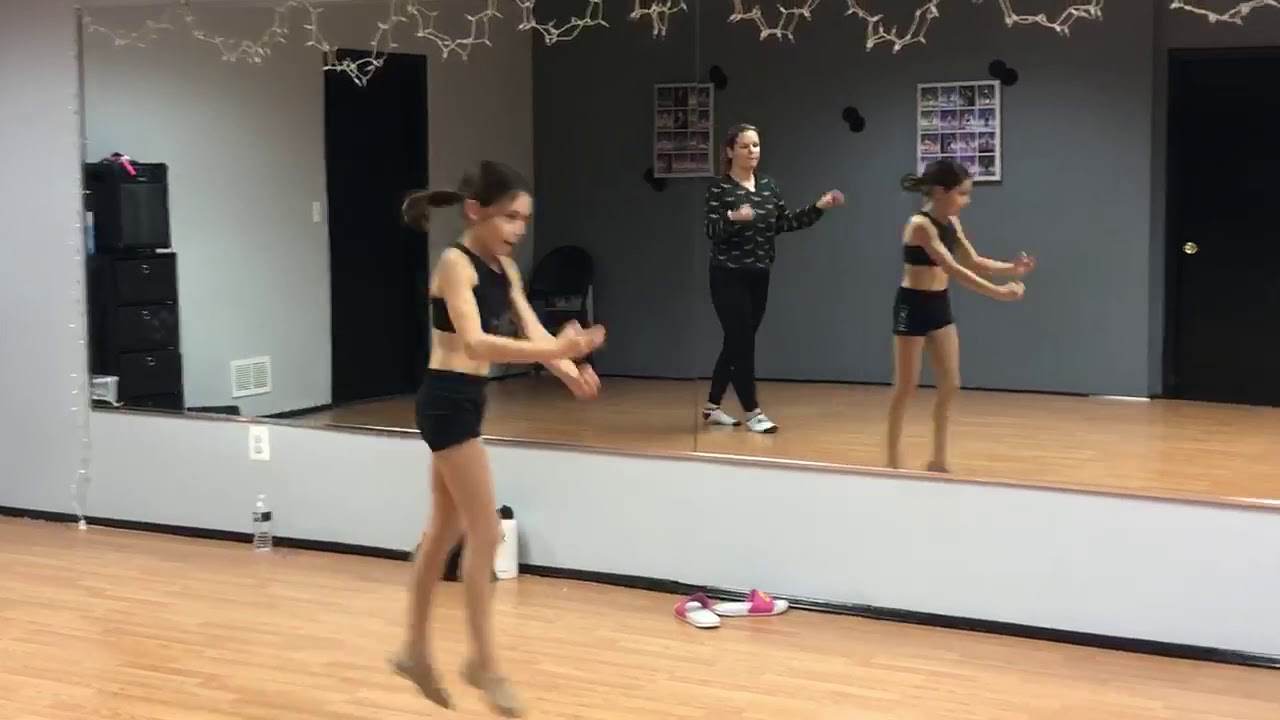 Jenna Angela solo practice