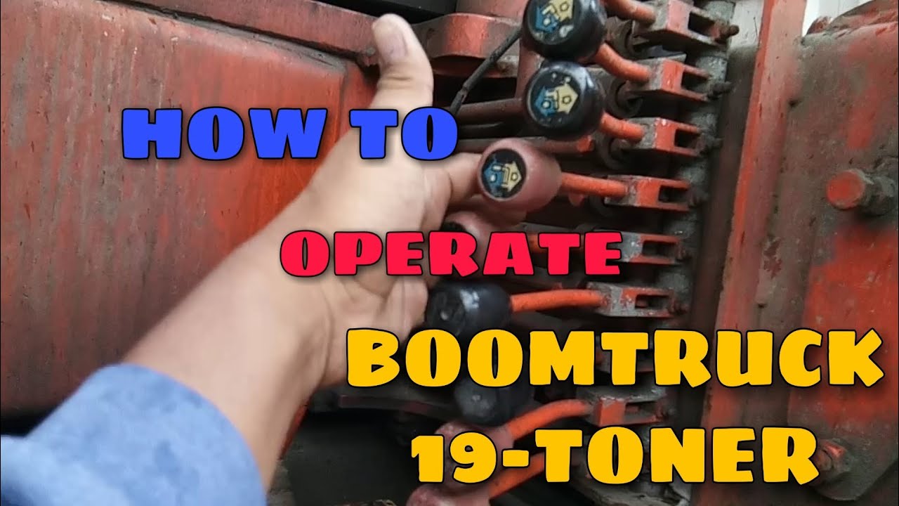 How to Operate BOOMTRUCK HYUNDAI