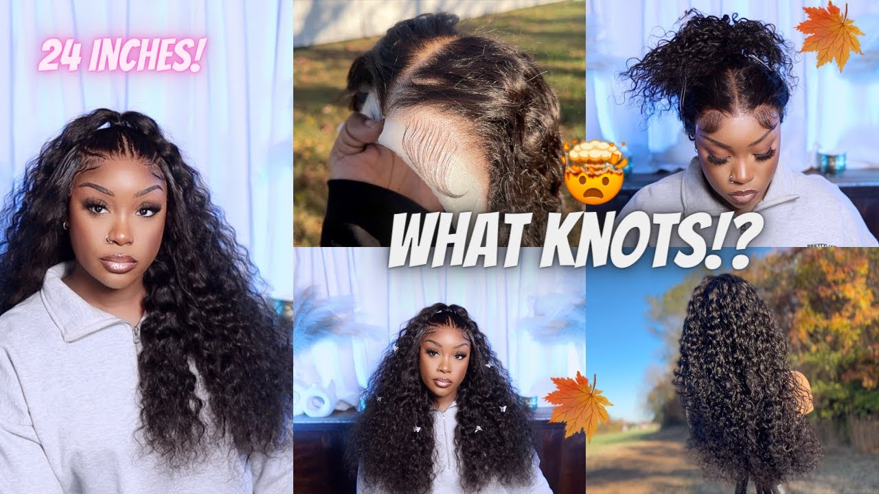OMG YA'LL THIS FLAWLESS WATER WAVE WIG IS THAT GIRL!😮‍💨🔥 🤯 WHAT KNOTS!? WHAT LACE!?  X SUNBER HAIR